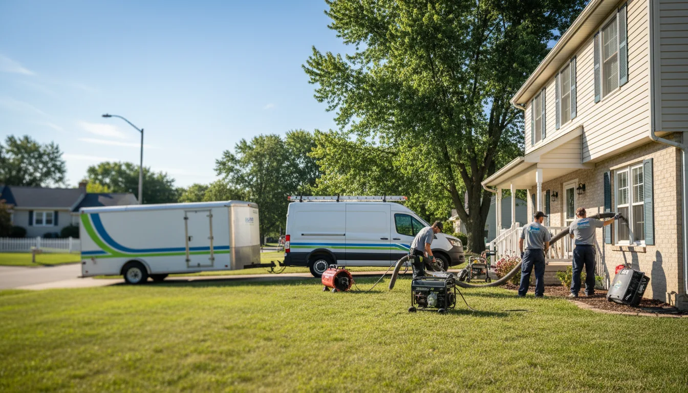 Flooded Basement Restoration And Cleanup With Repair in Presque Isle, ME near me
